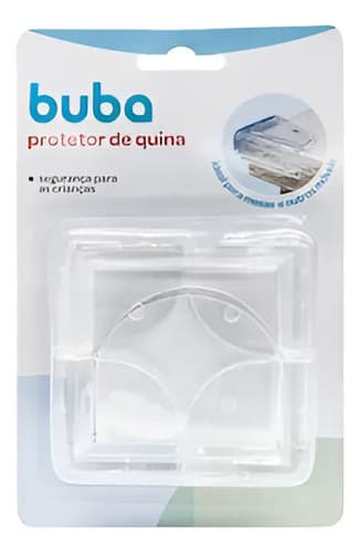 Protetor Canto E Quina Mesa Silicone Segurança Para Seu Bebe Transparente