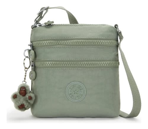 Bolsa Kipling Transversal Alvar Xs 2 Bolsos Frontais Ziper